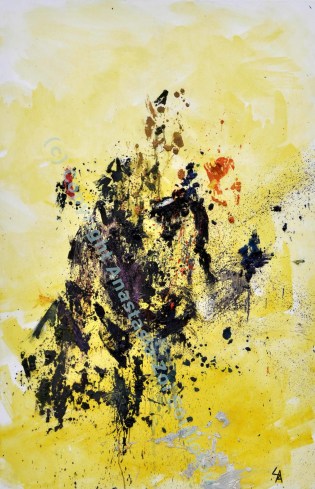 Anastasia Zoé SOULIOTOU, Passager montant un escalier, 1.60m Χ 0.60 m, 2007